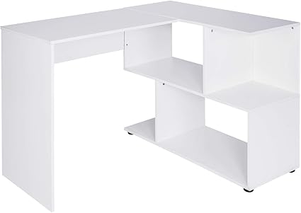E Starain Table D Ordinateur Avec Etagere De Rangement En Mdf Bureau D Angle Moderne Pour Travail Etude Lecture Blanc 120 50 77cm Amazon Fr Cuisine Maison E Starain Table D Ordinateur Avec Etagere De Rangement En Mdf Bureau D Angle Moderne Pour Travail Etude Lecture Blanc 120 50 77cm Amazon Fr Cuisine Maison