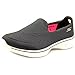 Skechers Performance Women's Go Walk 4 - Pursuit Walking Shoe,Black/White,6.5 M US