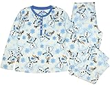 Disney Frozen Olaf Waffle Fleece Pajama Sleep Set