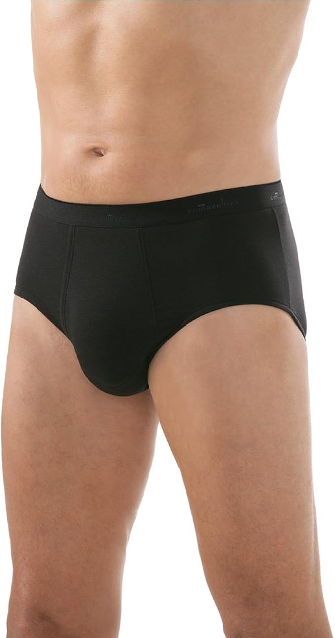 comazo Herren Slip Unterhose mit Eingriff Mit SoftGummibund