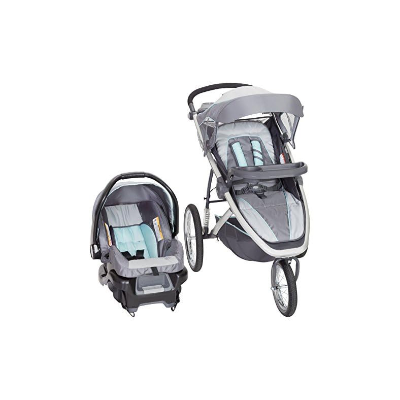 Baby Trend Go Lite Propel 35 Jogger Travel System, Glacier , Blue Spectrum , 2 Piece Set
