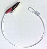 BTE Monaural OtoClip with clear plastic cord