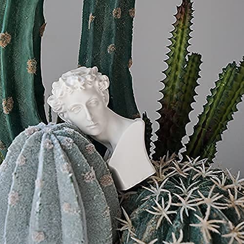 Mini Figurine Celebrities Drawing Practice Plaster Statue Famous Sculpture Gypsum Bust Portraits Painting Room Decor