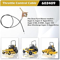 Sunluway 60" Throttle Control Cable for Hustler