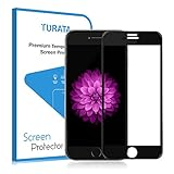iPhone 7 Screen Protector -TURATA 3D Premium Tempered Full Cover Glass Ultra-Thin 9H Hardness HD Clear Protector for Iphone 7 (2016)iPhone 6 /6S-4.7 Inch (Black)