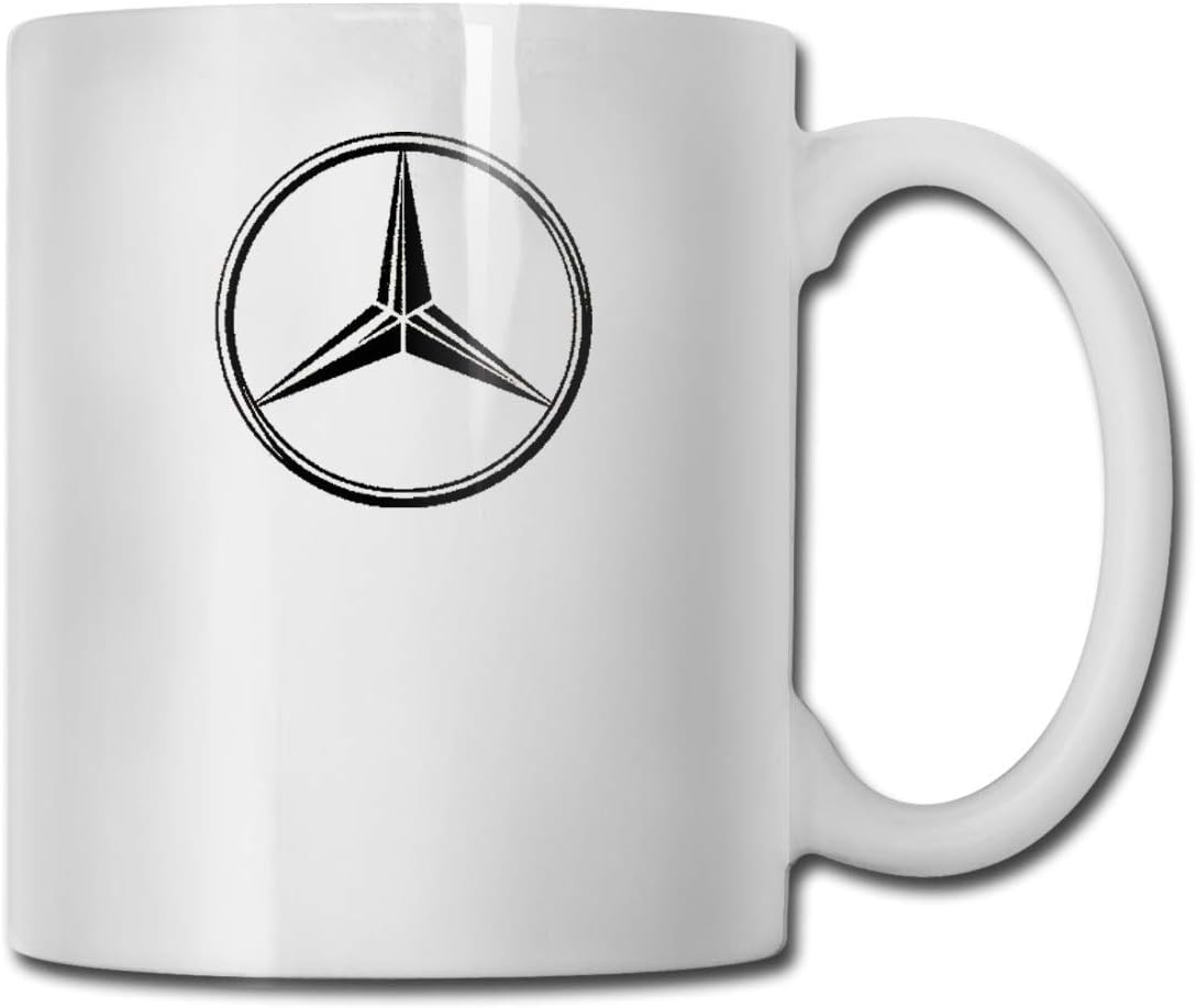 11 Oz White Ceramic Coffee Mug Mercedes Benz Cups White