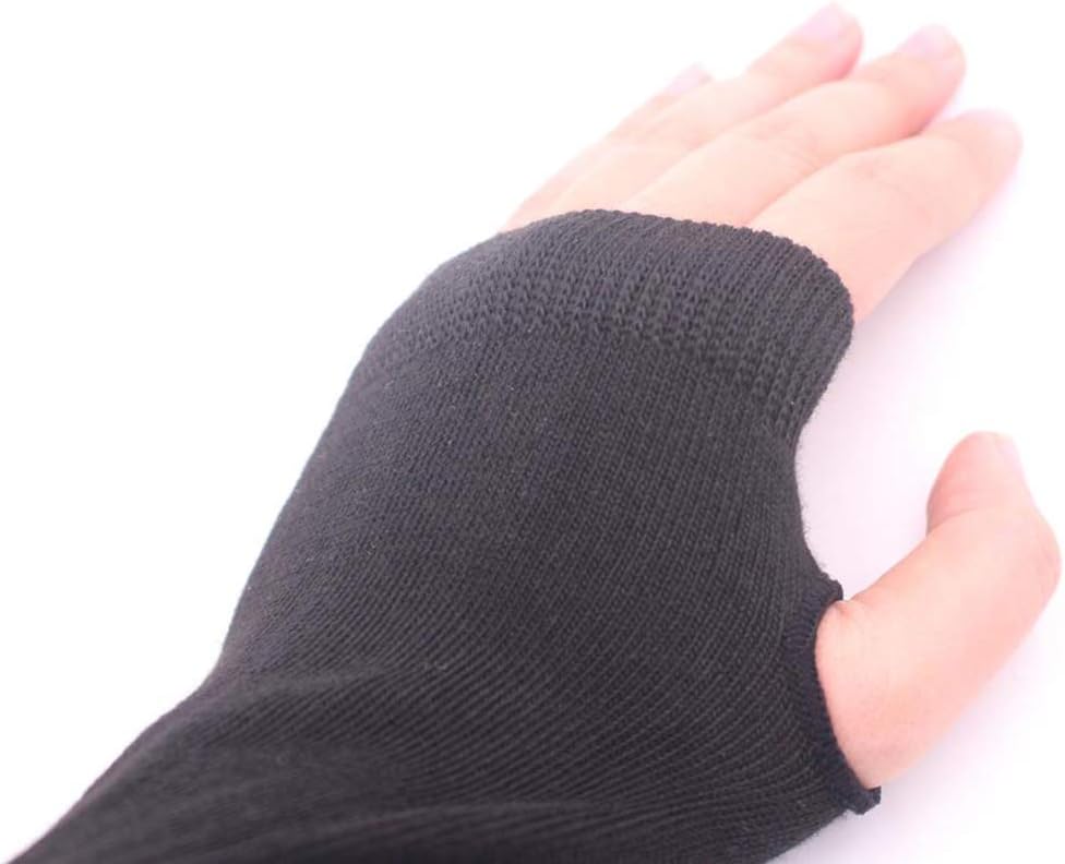 UPSTORE Fingerless Elastic Arm Sleeve Winter Warmer Protector for Ladies Women Girl Color: Health & Personal Care