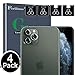 Ferilinso [4 Pack] Camera Protector for iPhone 11 Pro/iPhone 11 Pro Max Camera Protector, Bubble Free Tempered Glass Protection Film (Clear)