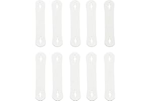 WINGKIND Invisible Tie Stays Tie Keeper Tie Clip, Great Alternative to Tie Tacks or Tie Bars (Pack of 10)