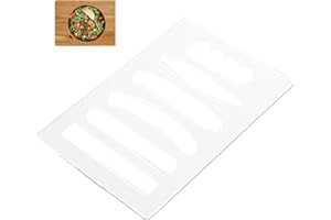 Easy Templates - 4mm 6-in-1 Acrylic Grab Handle Router Template | Multifunctional Router Jig Inlay Templates, Cut Guide Tools