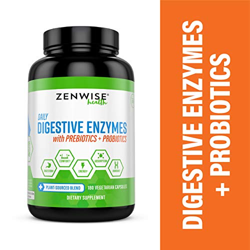 Advanced Digestive Enzymes with Prebiotics and Probiotics All Natural