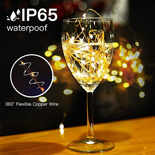 LED Lichtervorhang, 3mx2.4m 240 LEDS Vorhang Lichter USB betrieben 8 Modi mit Feenfenster Lichter mit Fernbedienung & Timer Warm weißes Licht für Indoor Outdoor Weihnachten Dekoration.