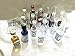 Mini SQUARE Plastic Alcohol 50ml Liquor Bottle Shots + Caps (12)