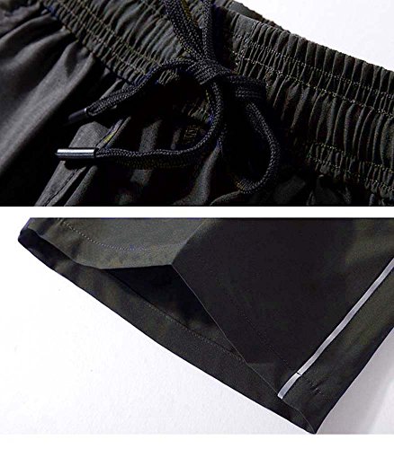 image for BIYLACLESEN Active Shorts Men with Pockets Outdoor Shorts Men Quick Dr