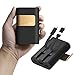 iWALK 10000mAh Power Bank Portable Charger with Built in Type C & Micro USB Cable, QC 3.0 & 18W PD External Battery Pack Compatible with iPhone Xs Max/XS/X 8 7 6, Samsung Galaxy S9/S8 and More, Black