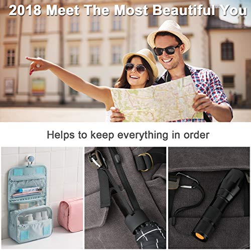 Carabiner Clip,silbyloyoe,15 Pack of Spring are not Easy to Loose and