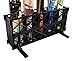 StoreYourBoard Ski Storage Rack, Freestanding 5 Pair Skis Floor Rack, Standard Skis