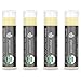 Organic Lip Balm Peppermint - 4 Pack Organic Gifts for Women, All Natural Lip Balm Valentine's Day Gifts, Lip Balm Hydrating Beauty Gifts for Adults, Women, Men, Teens & Kids, Lip Moisturizer
