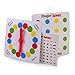 Funny Family Finger Twister Board Mini Version Table Party Game for 2 players