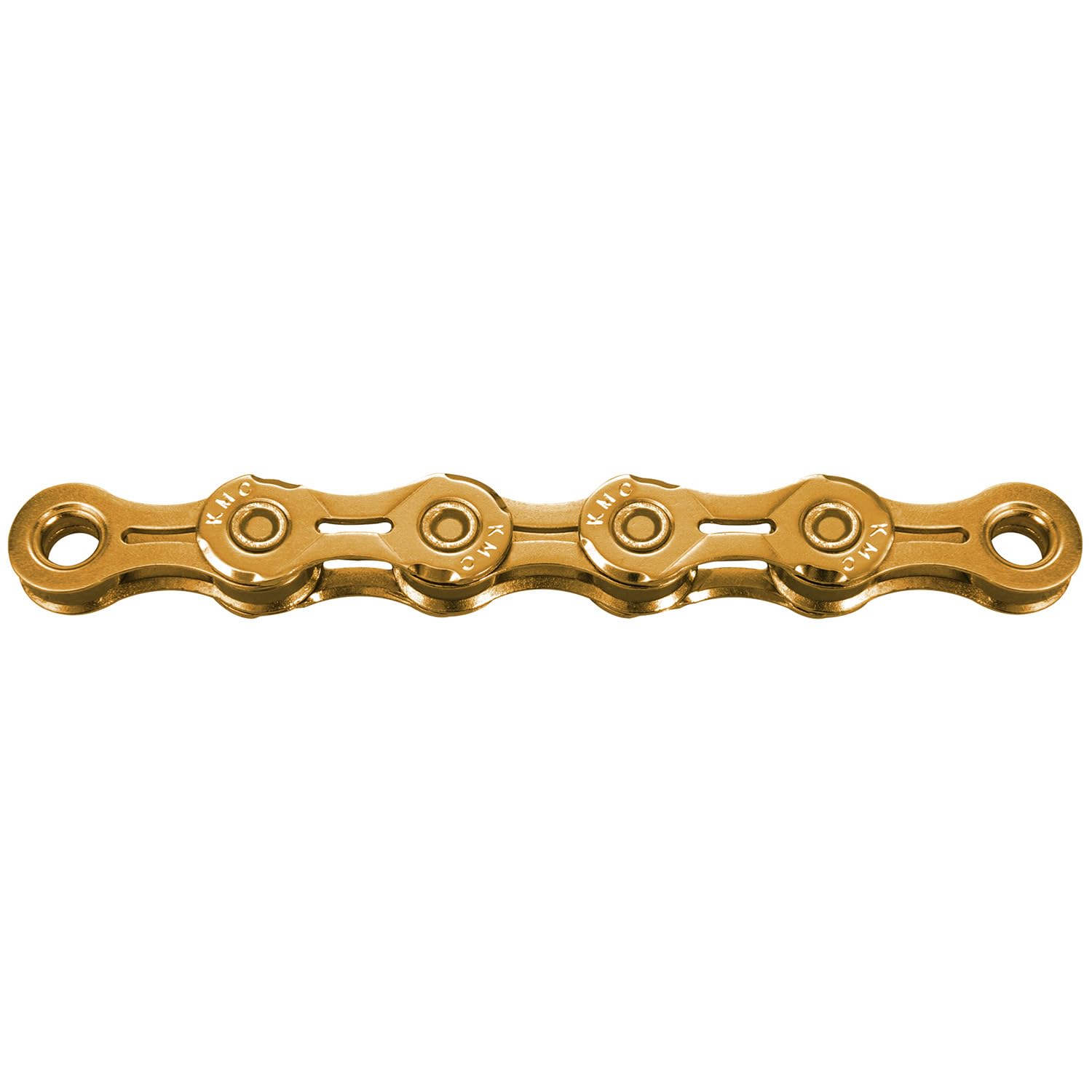 KMC X11EL Waxed 11 Speed Chain, Ti-N Gold, 118 Link