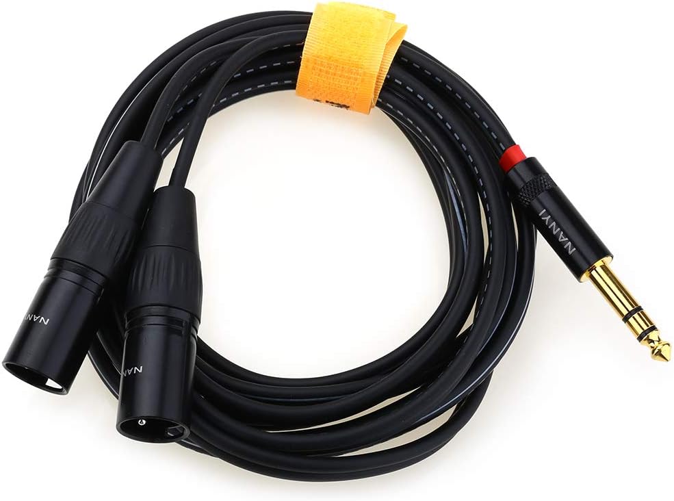 NANYI 6.35mm To 2XLR microphone splitter audio Cables - Image 3