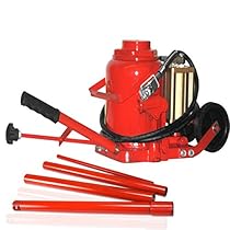 Tooluxe 50-Ton Heavy Duty Air Hydraulic Bottle Jack