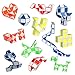 Ganowo Fidget Snake Cube Mini Twist Puzzle(12PACK) -Party Favors, Goody Bag Filler,Carnival Prizes,Classroom Rewards,School,Birthday Gift-Easter Egg Fillers for Kid Brain Teasers Speed Cube