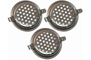 EA CAREY Pack of Snap-On Tobacco Pipe Wind Screen Cap Cover Lid - 1121 (3)