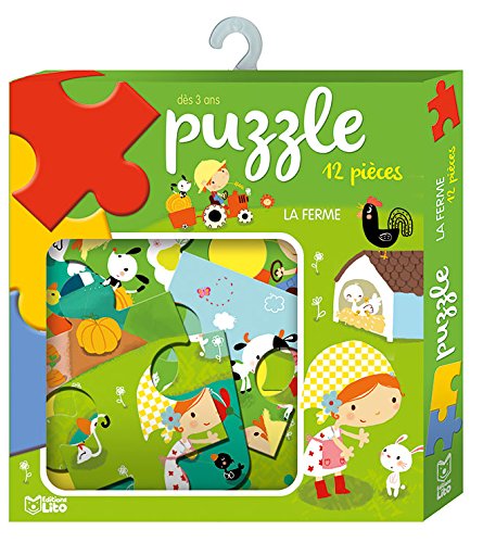 Ma boite à jeux: Puzzle la ferme - Dès 3 ans by Marjorie Laisne