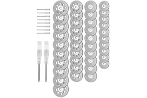 40Pcs Diamond Cutting Disc Wheel Kit for Rotary Tool Small Diamond Cutting Wheel for Cutting Gem Stones, Ceramics, Glass(25/2