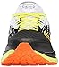 Saucony Men's Triumph ISO 2 Running Shoe, Black/White/Citron, 9.5 M US