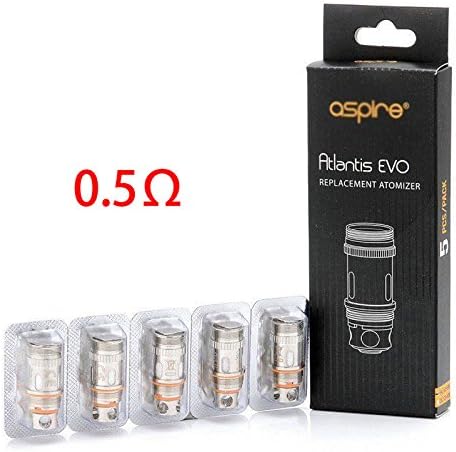 Authentic ätlantis EVO 0.5 (5pcs) COIĹs For äspire ätlantis EVO Ţänk