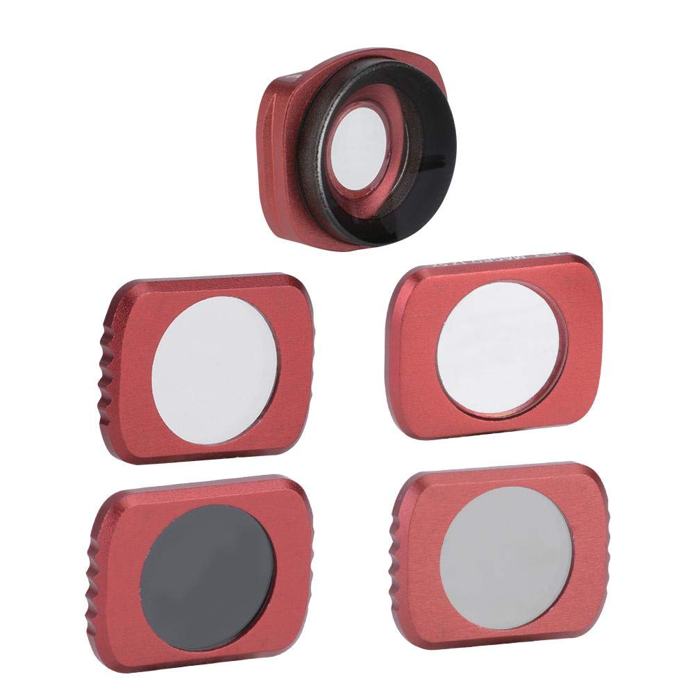Vbestlife VBESTLIFE5pcs Wide Angle 12.5X Macro Star CPL ND16 Lens Filters Kit for Osmo