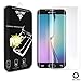 Galaxy S6 Edge Screen Protector, CellBee [Full Screen Coverage][Shatterproof/Shockproof]Premium High Definition Shockproof Clear Screen Protector 0.2mm Thickness- Retail Packaging- w/ Warranty