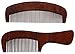 Cypress Lane Premium Wooden Hair Comb/Beard Comb, Quality Amoora Wood with Elegent Gift Box, Set of 2, Unisex