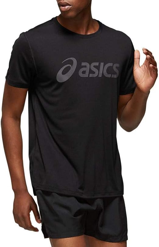 asics t shirt argent