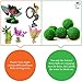 Luffy Nano Betta Balls, 0.4-inches, Live Round-Shaped Marimo Plant, Toys for Betta Fish, Hiding, Rolling, Nibbling, Cleans Aquarium Water & Adds Aesthetic Value to Betta Bowls and Jars, 6-Pieces
