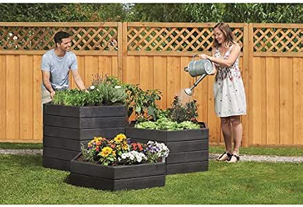 GRAF Ergo Bancal Sistema de 110 x H25 cm, KST.: Amazon.es: Jardín