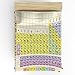 Yogaly Home Bedding Set 4 Pieces King Size for Adults/Teens/Children/Baby Mendeleev's Periodic Table of The Elements Printed Cozy Lightweight Bed Sheets, Duvet Cover, Flat Sheet, Pillow Covers