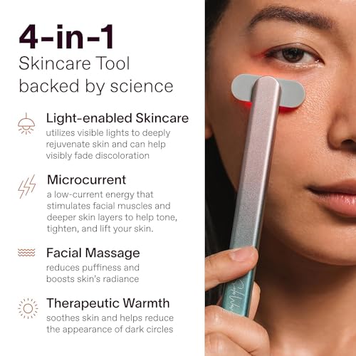 Solawave 4in1 Facial Wand and Renew Complex Serum Bundle V1 Red