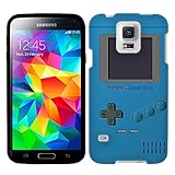 Samsung Galaxy S5 Old School Retro TREK™ Game Gear Blue Firm Case