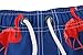WUAMBO Athletic Men's Quickly Drying Board Shorts Flamingo Printed Swim Trunk
