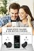 Dudios True Wireless Earbuds, Bluetooth 5.0 Free Mini Earphone with 7.2mm Enhanced Drivers(Smart Touch, Easy-Pair, Built-in Mic, 15 Hours Playtime)