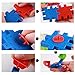 Bifast Kids 81 PCS Electric Building Blocks Set,Rotating Gear Electric Building Blocks Set Educational Toy for Boys and Girls Ages 3 and up