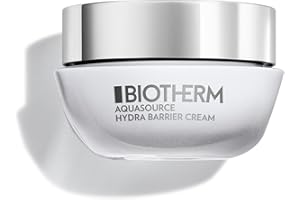 Biotherm Aquasource Hydra Barrier Cream Face Moisturizer with Bio-ceramides, 72H Hydration for Skin Barrier Support