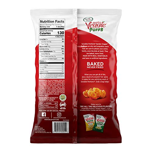 garden veggie puffs screamin hot