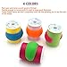 RoomDiary 50pcs Peels Thread Spool Huggers to Prevent Thread Unwinding and Keep Thread Tails Under Control