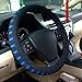 Raysell Automotive Steering Wheel Cover - Soft & Breathable EVA Foam Cover Fit for Car Steering Wheel with 38cm/15 Diameter (Blue)