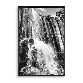 signwin Framed Canvas Wall Art Waterfall Canvas Prints...