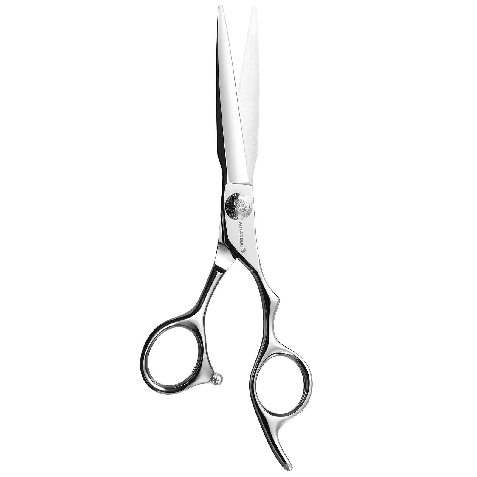 AOLANDUO Hairdressing Scissors Professional - Prime Barber Scissor with Super Convex Edge - Aichi JP440C Hair Cutting Scissors - Durable Smooth Motion Shears for Salon